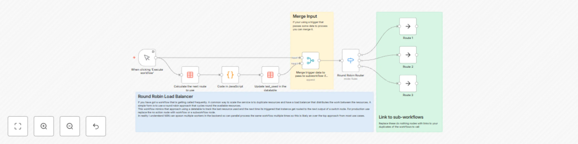 Workflow preview: Distribute workflow execution with round-robin logic using data tables