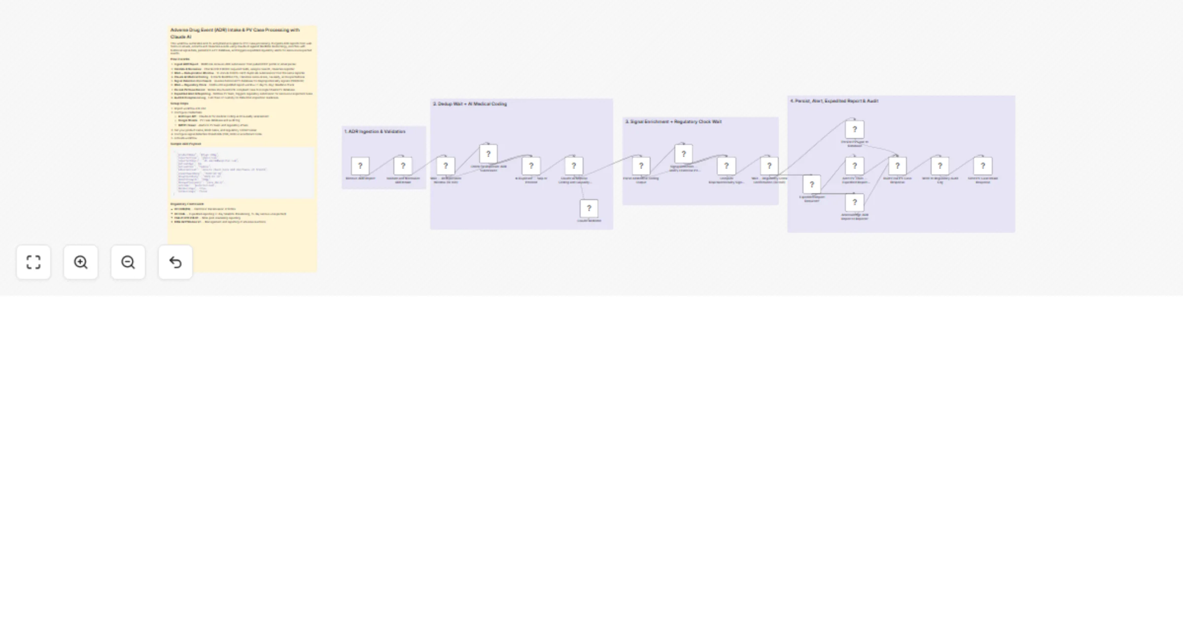 Process ADR intake and PV cases with Claude AI and Google Sheets preview
