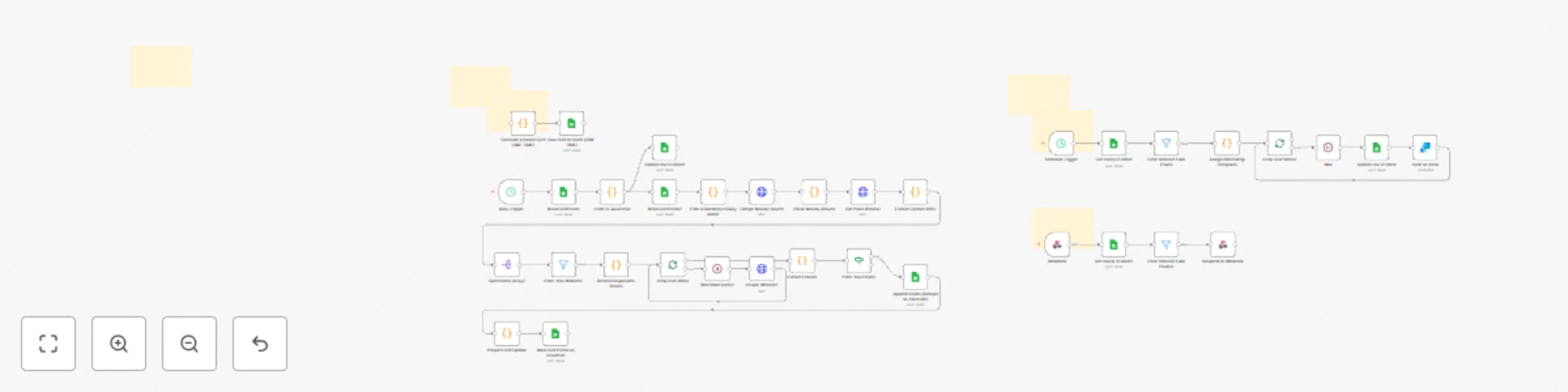 Workflow preview: Automate B2B lead generation using Google Places API & SendGrid with dashboard