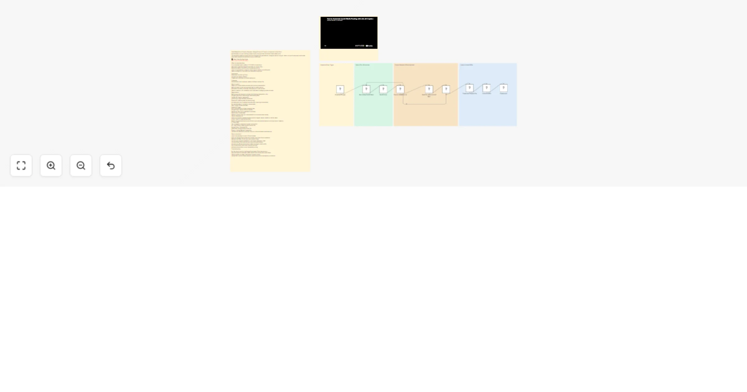Workflow preview: Generate and post Instagram captions with Google Drive, GPT-4.1-mini, Gmail and Blotato
