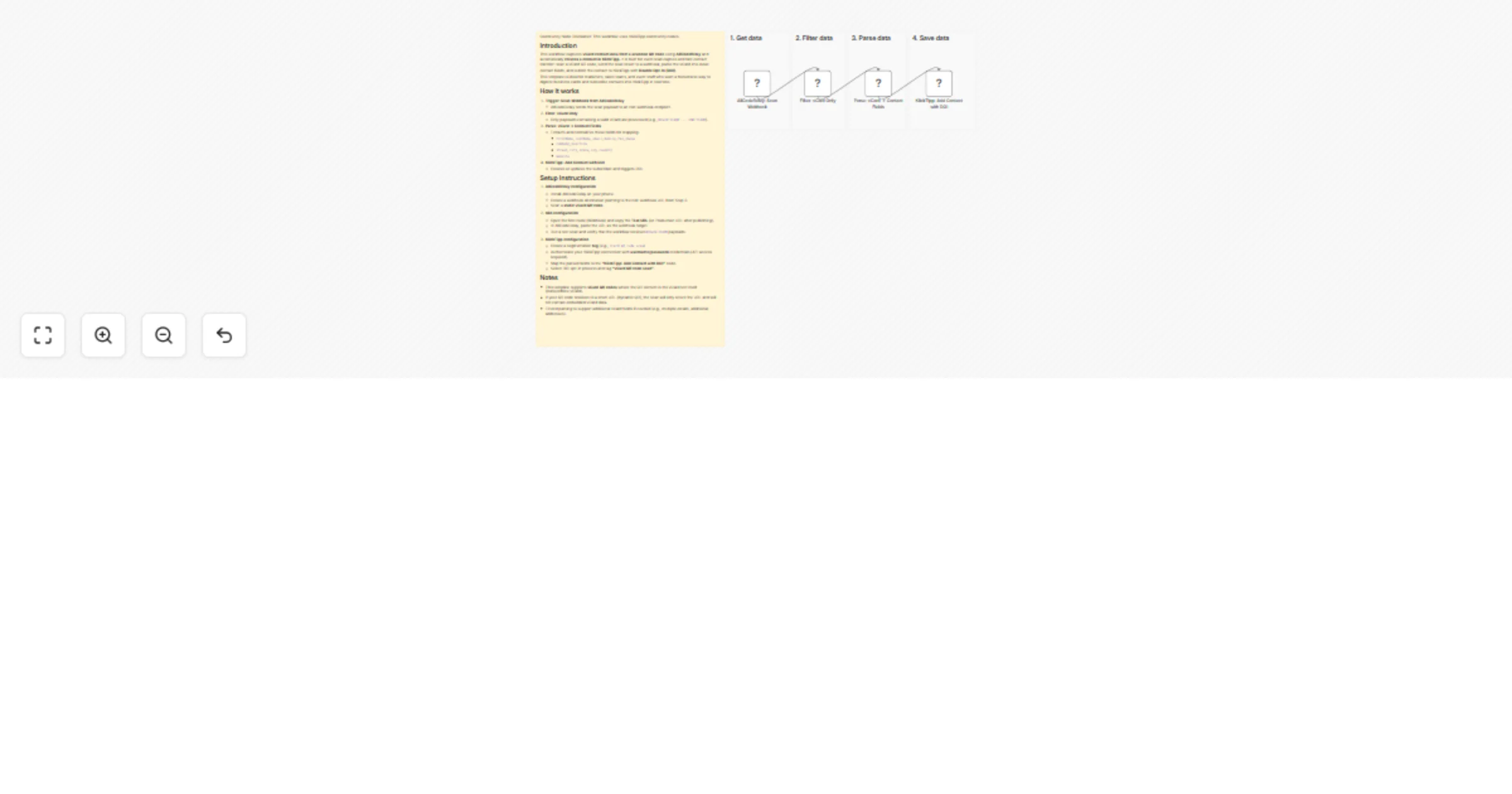 Workflow preview: Capture vCard QR code contacts with AllCodeRelay and add them to KlickTipp
