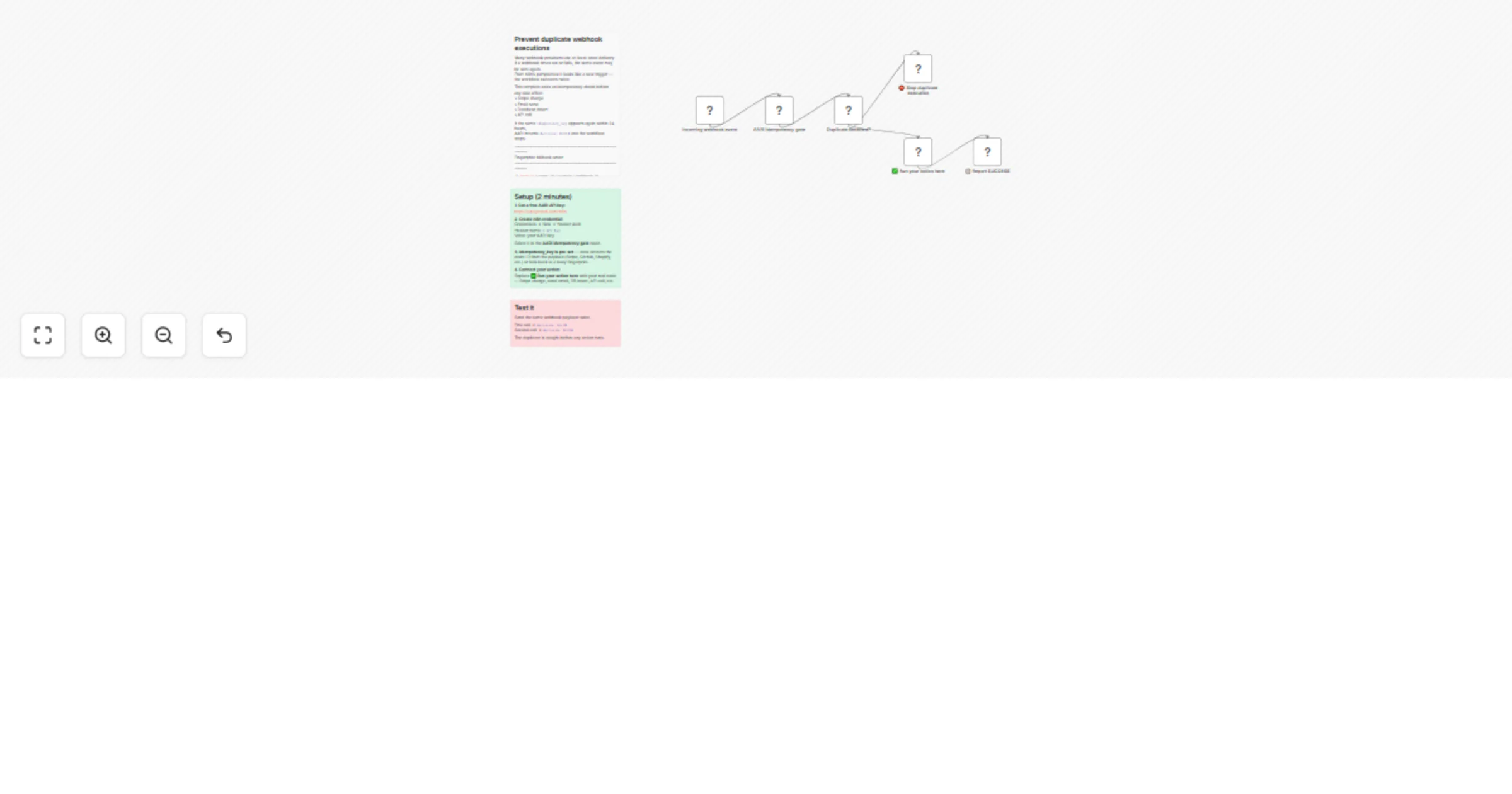 Workflow preview: Prevent duplicate webhook executions with AARI idempotency gate