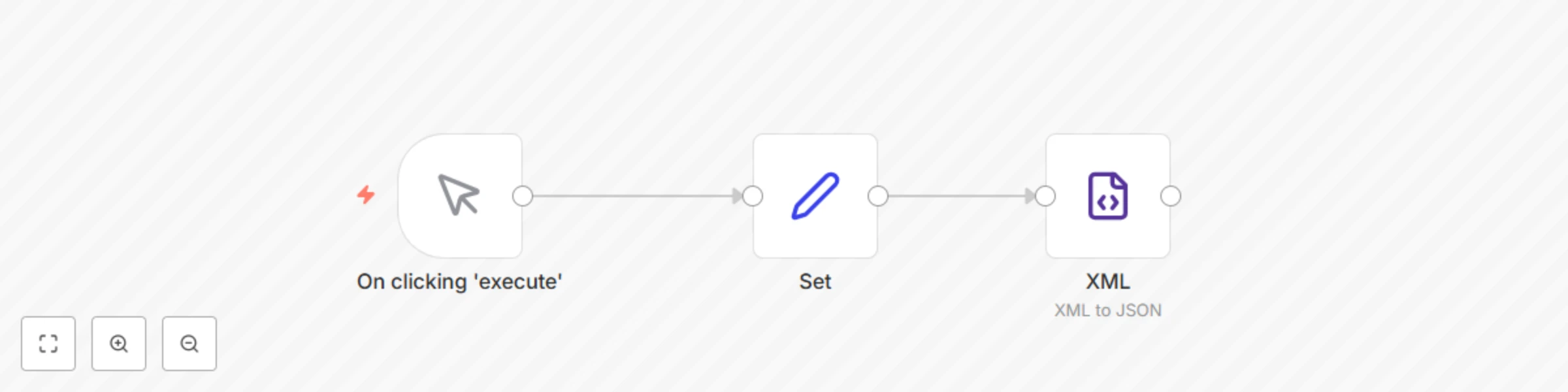 Workflow preview: Convert XML to JSON