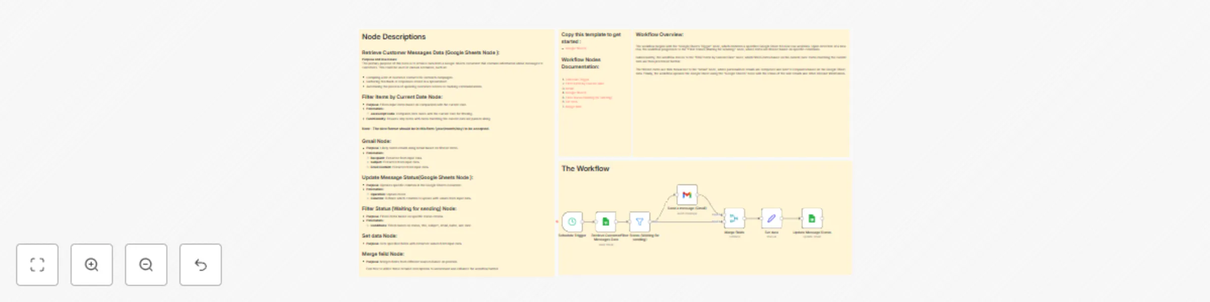 Workflow preview: Send multiple emails in Gmail directly via Google Sheets