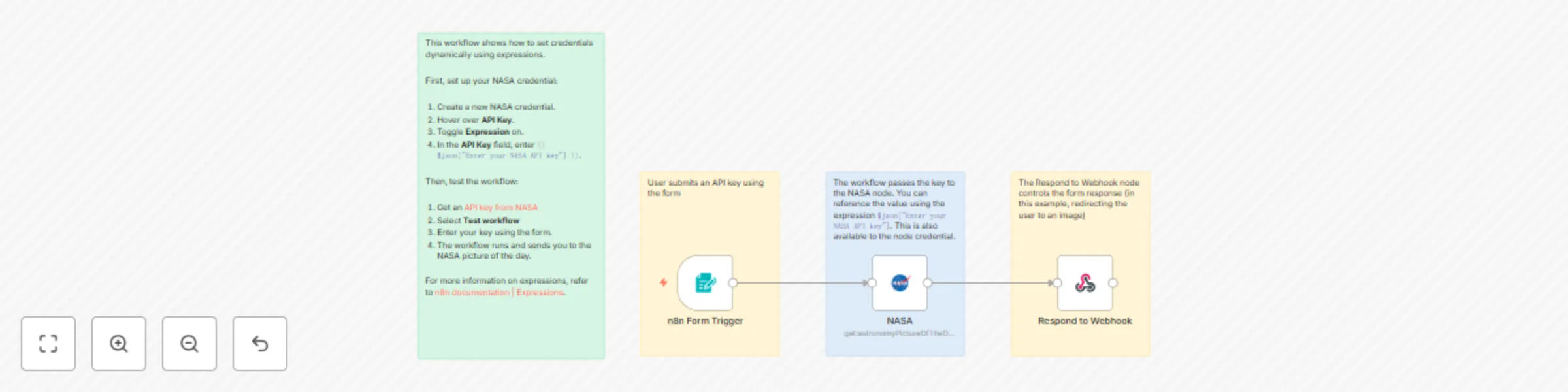 Workflow preview: Set credentials dynamically using expressions