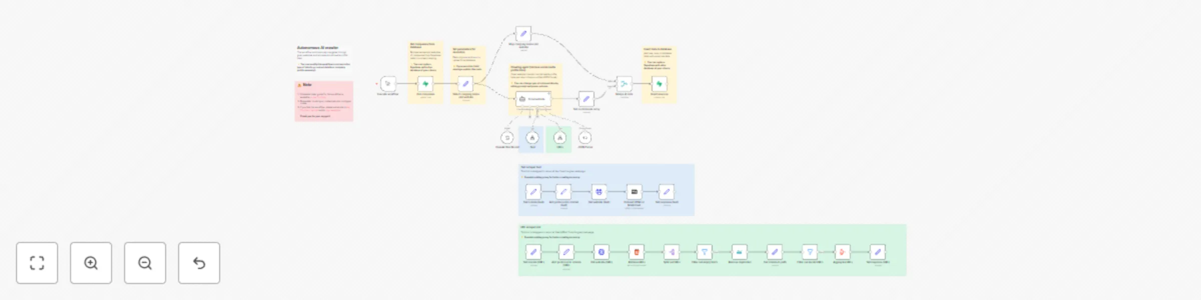 Workflow preview: Autonomous AI crawler