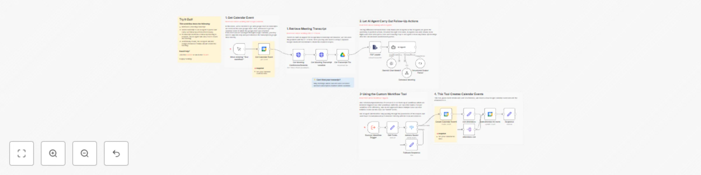 Actioning your meeting next steps using transcripts and AI preview
