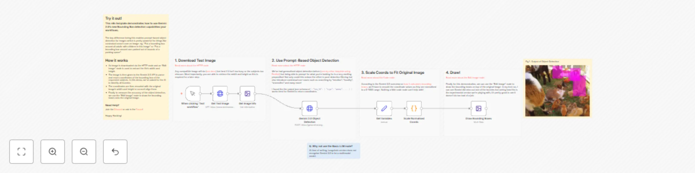 Prompt-based object detection with Gemini 2.0 preview