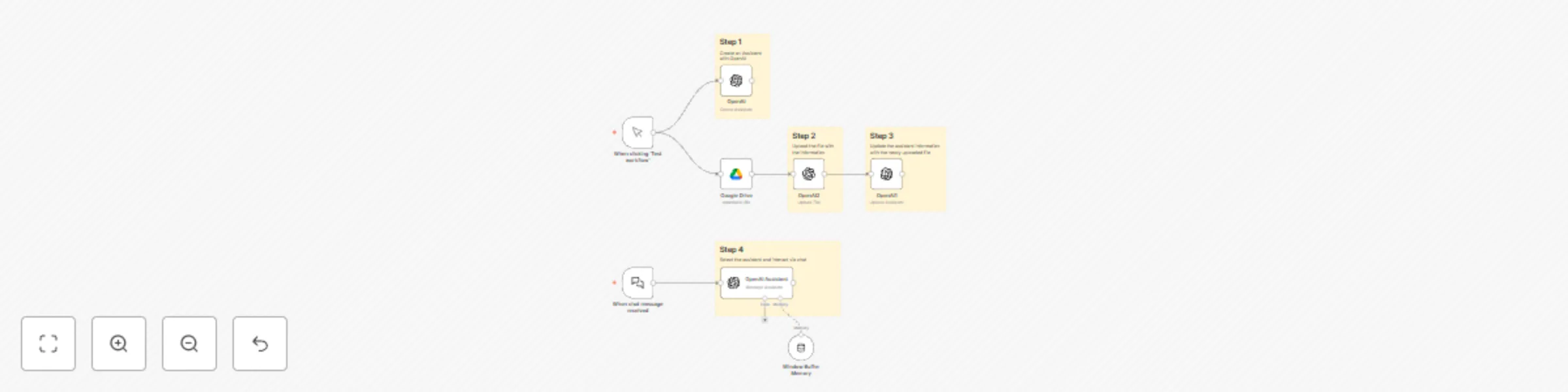 Build an OpenAI assistant with Google Drive integration preview