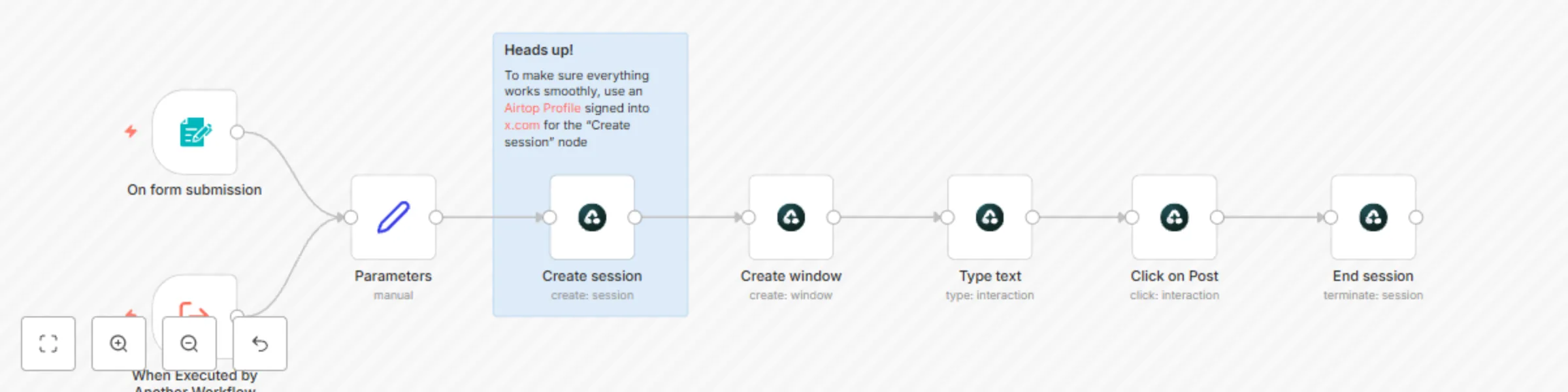 Post on X using Airtop and automate content pipelines preview