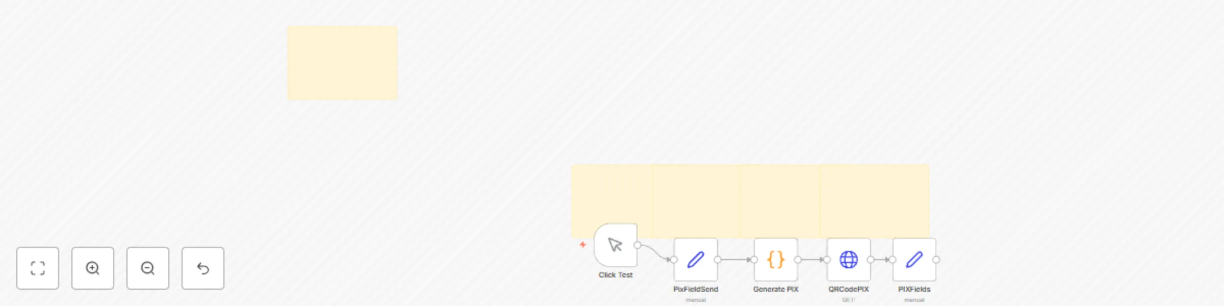 Workflow preview: 🔐 Generate PIX payment QR codes for any Brazilian bank key