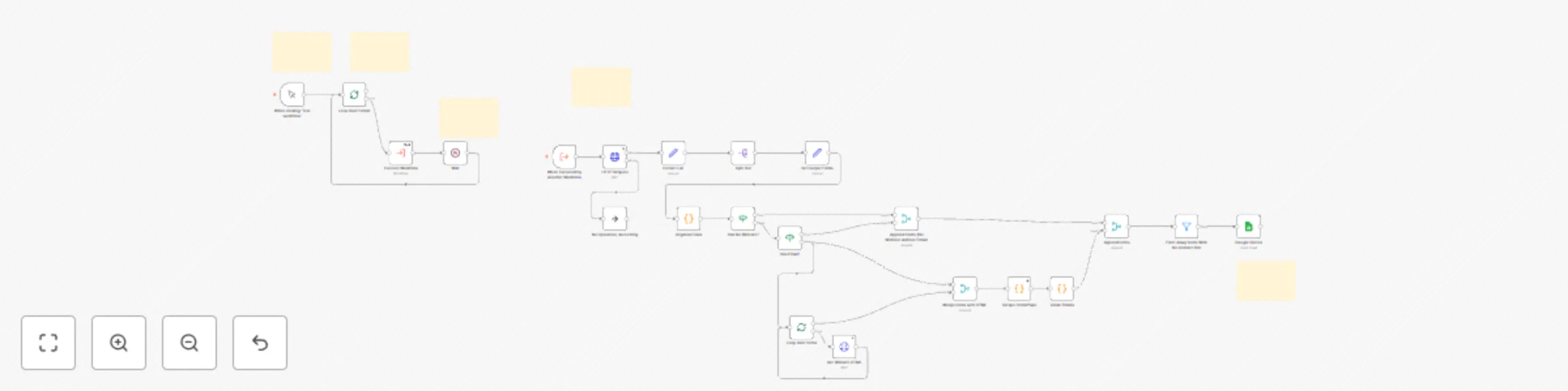 Workflow preview: Generate business leads with OpenStreetMap data and save to Google Sheets