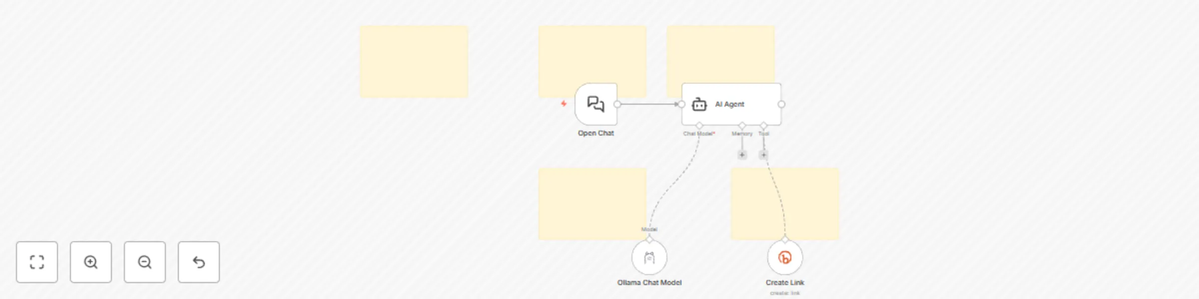 Workflow preview: Automate URL shortening with Bitly using Llama3 chat interface