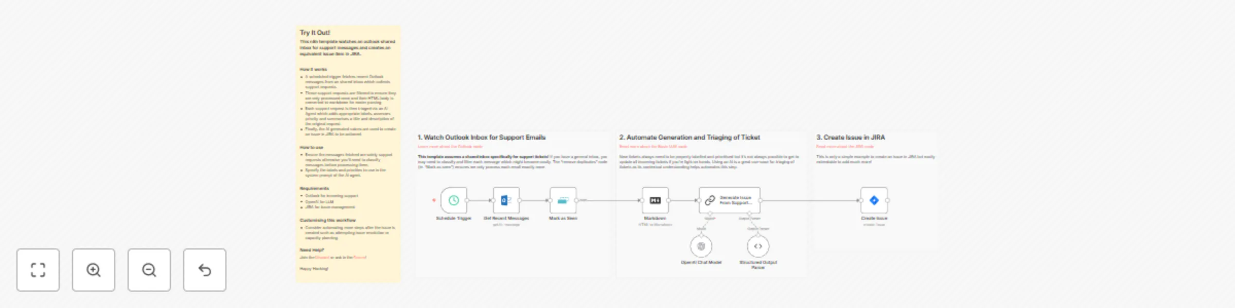 Workflow preview: Automatically create JIRA issues from Outlook email support requests