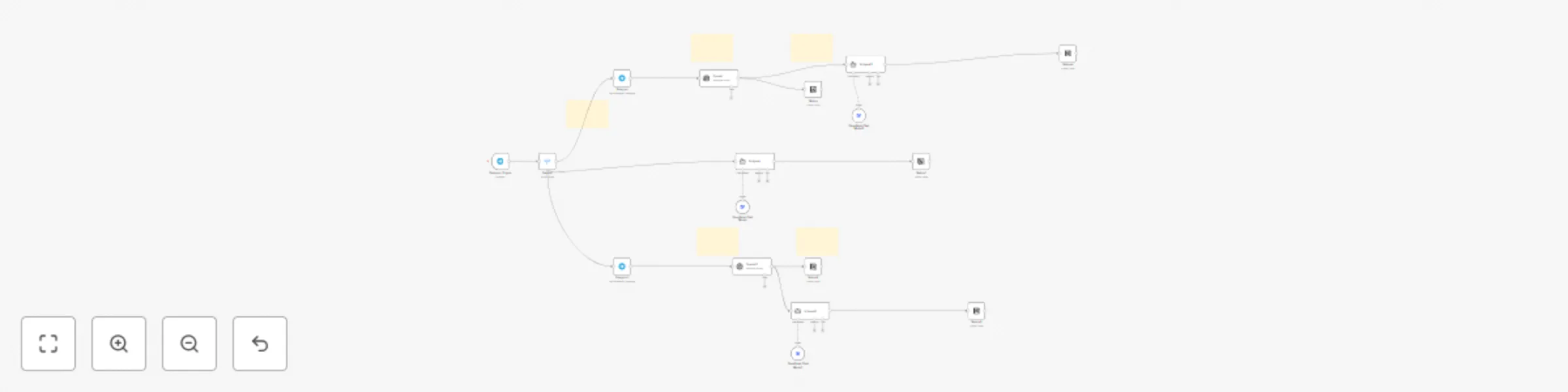 Workflow preview: Save Telegram text, voice & audio to Notion with DeepSeek & OpenAI summaries