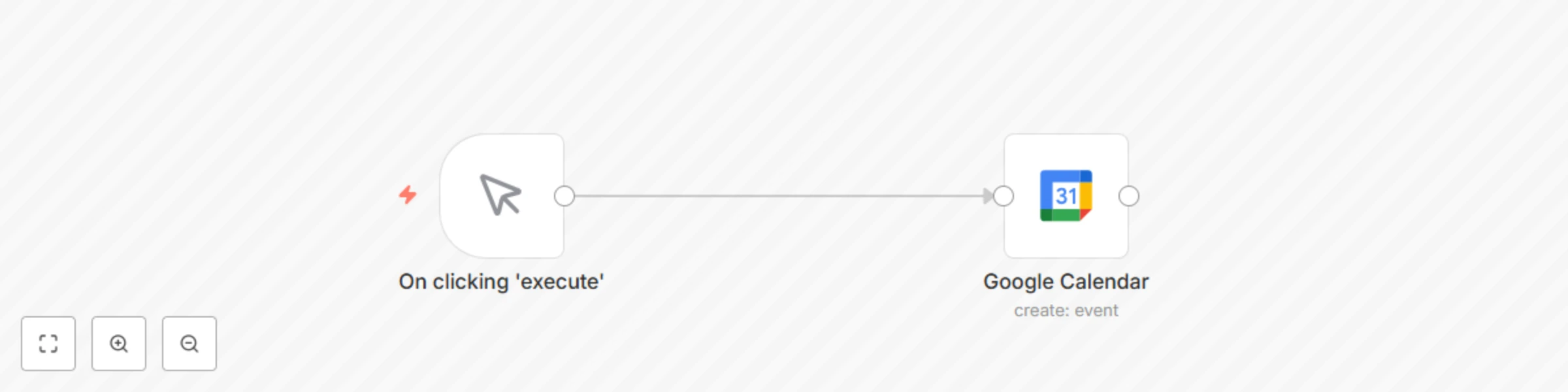 Workflow preview: Add a event to Google Calendar automatically