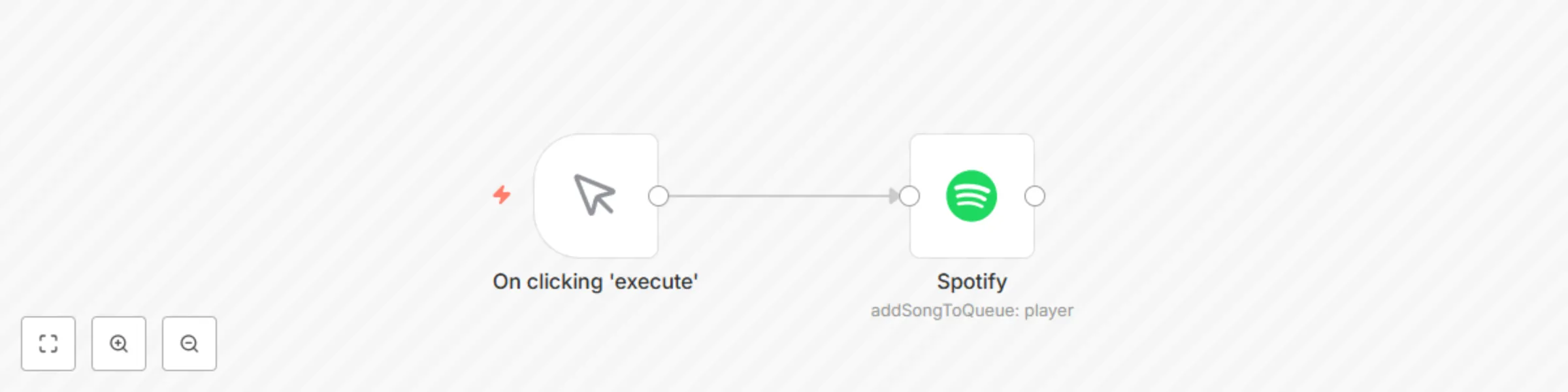 Workflow preview: Add a song to your Spotify queue