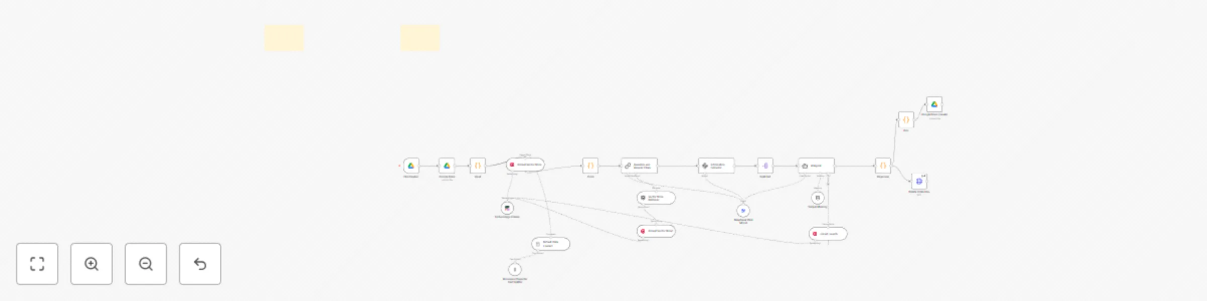 Workflow preview: Automated book summarization with DeepSeek AI, Qdrant Vector DB & Google Drive