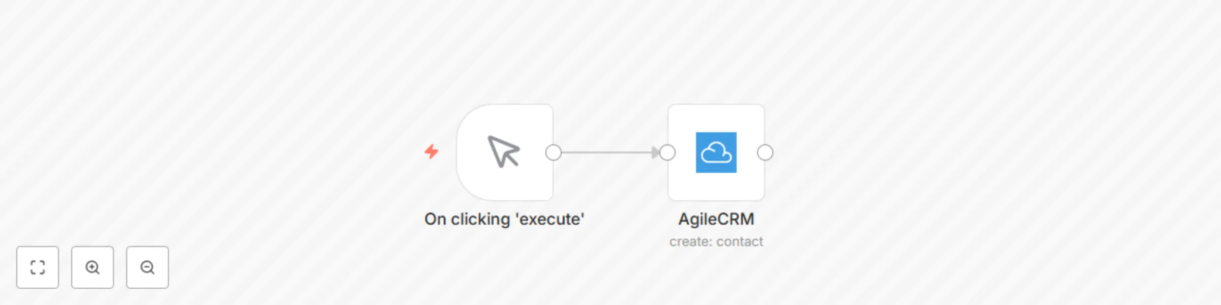 Create a new contact in Agile CRM preview