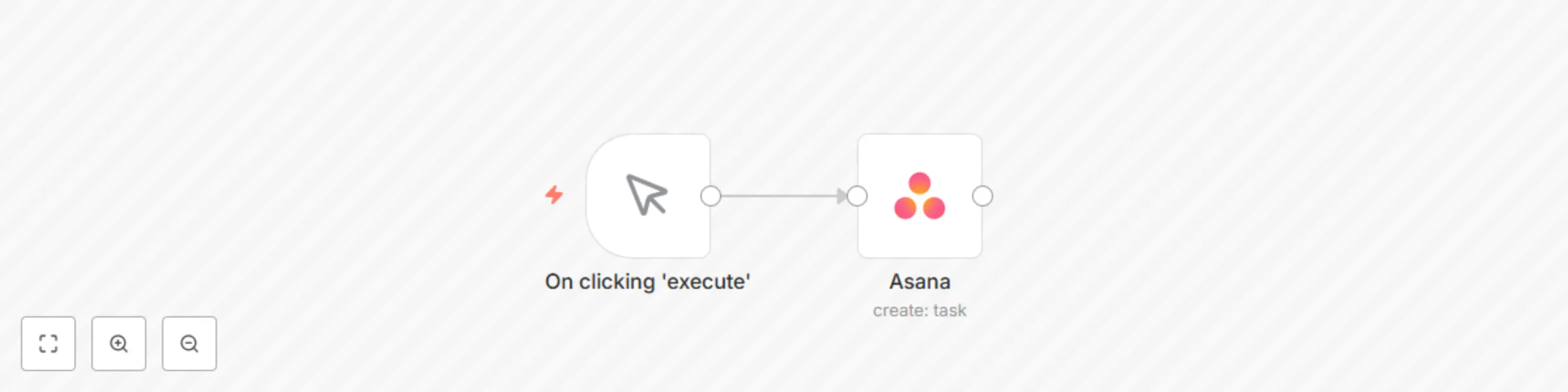 Create a new task in Asana preview
