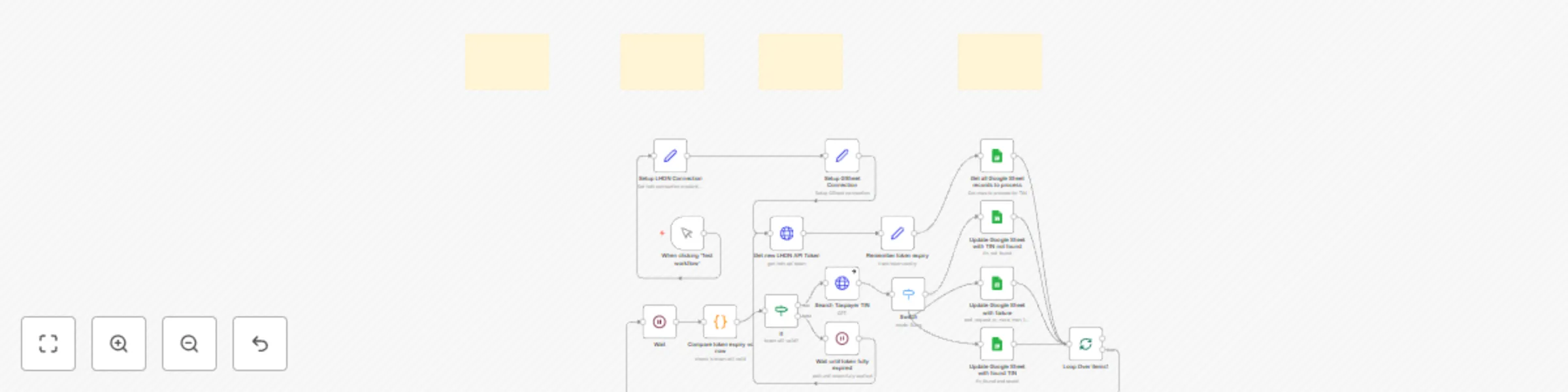 Workflow preview: Get Malaysia tax ID number (TIN) for multiple business reg num (SSM) or NRIC