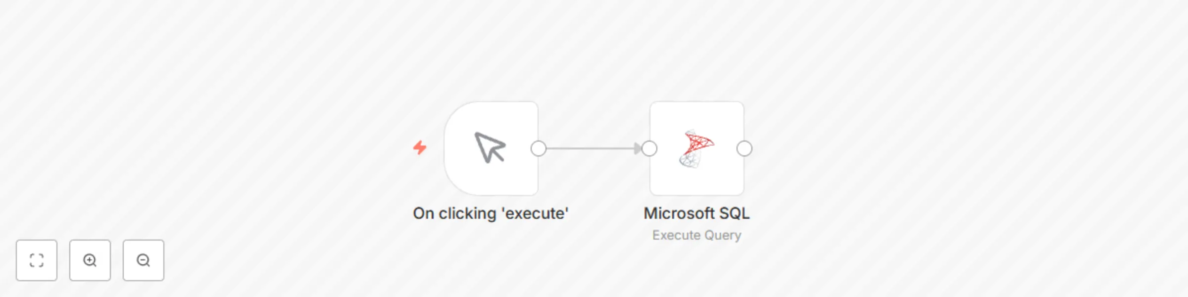 Execute an SQL query in Microsoft SQL preview