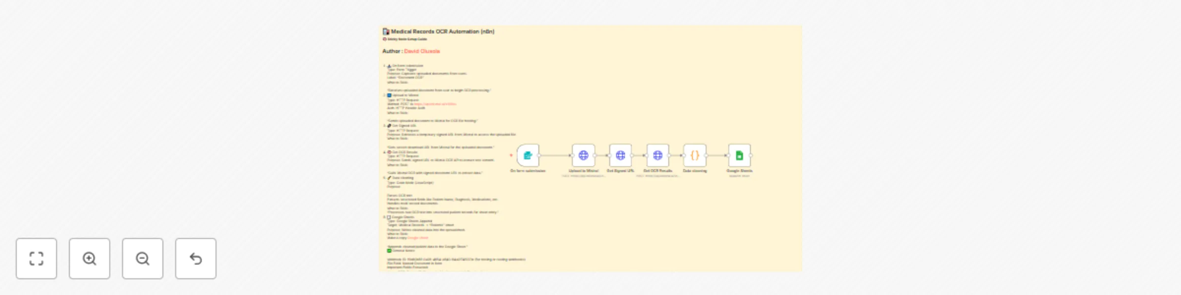 Medical records automation with Mistral OCR & Google Sheets preview