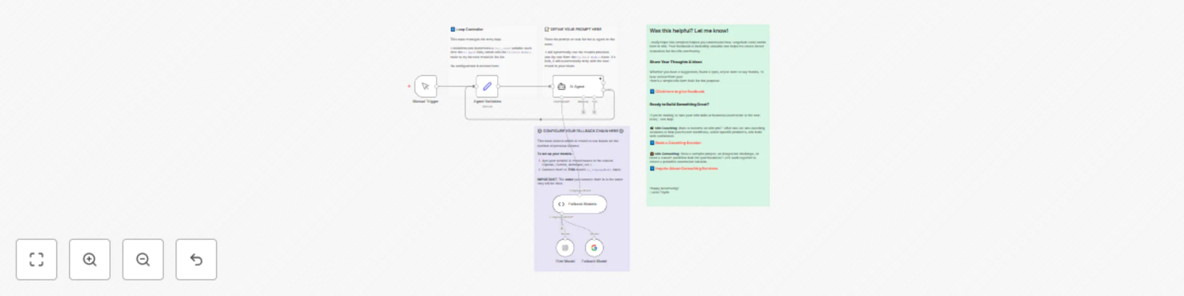 Workflow preview: 🤖 Build resilient AI workflows with automatic GPT and Gemini failover chain