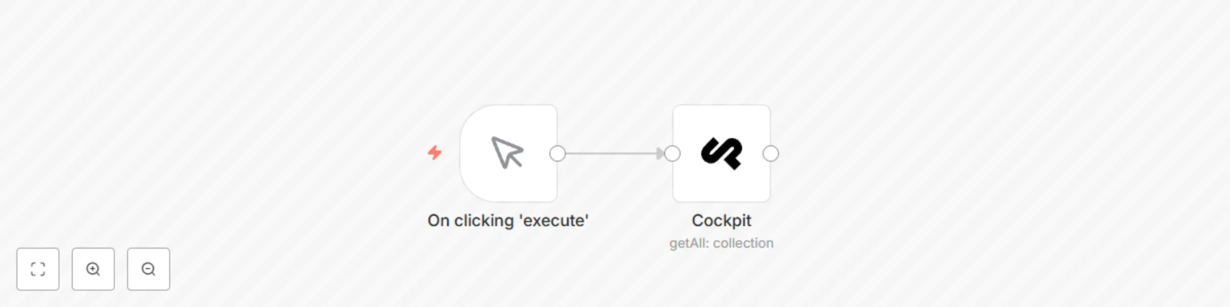 Workflow preview: Get entries from a Cockpit collection