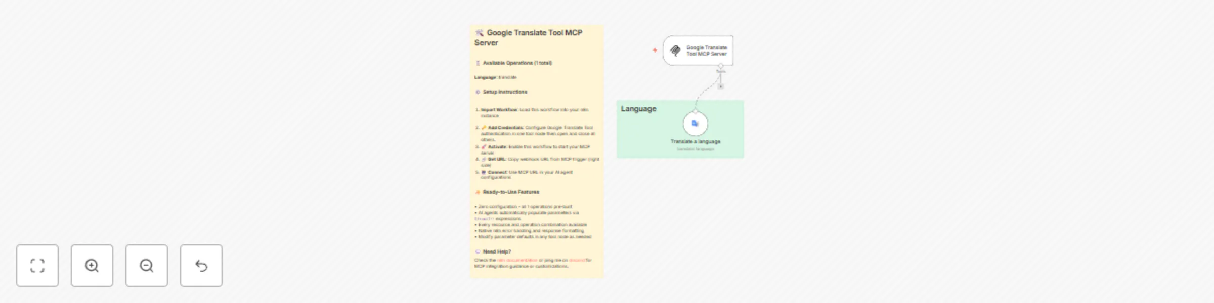 Expose translate endpoint to AI Agents via 🛠️ Google Translate Tool MCP Server preview