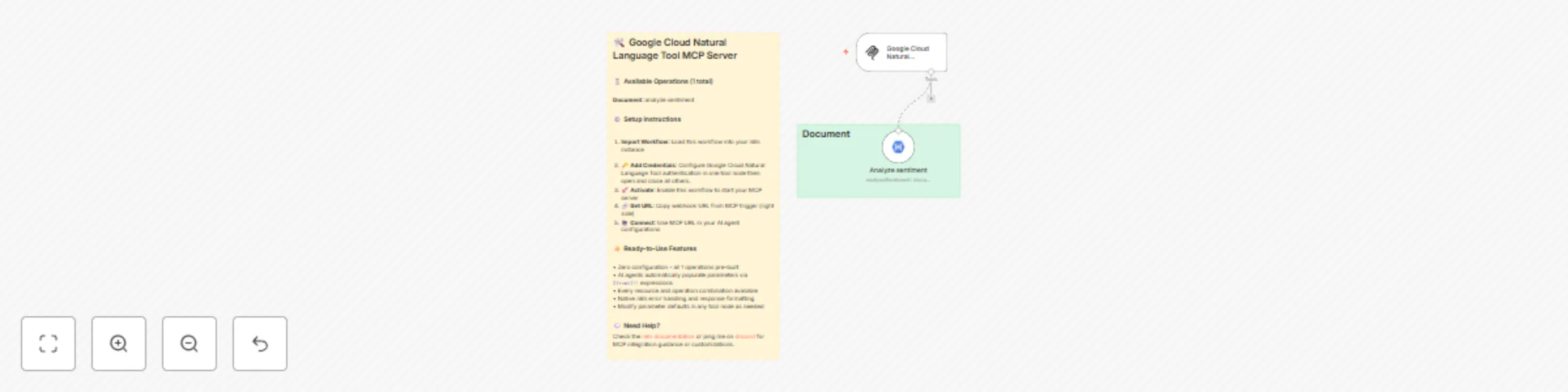 Google Cloud natural language tool MCP server preview