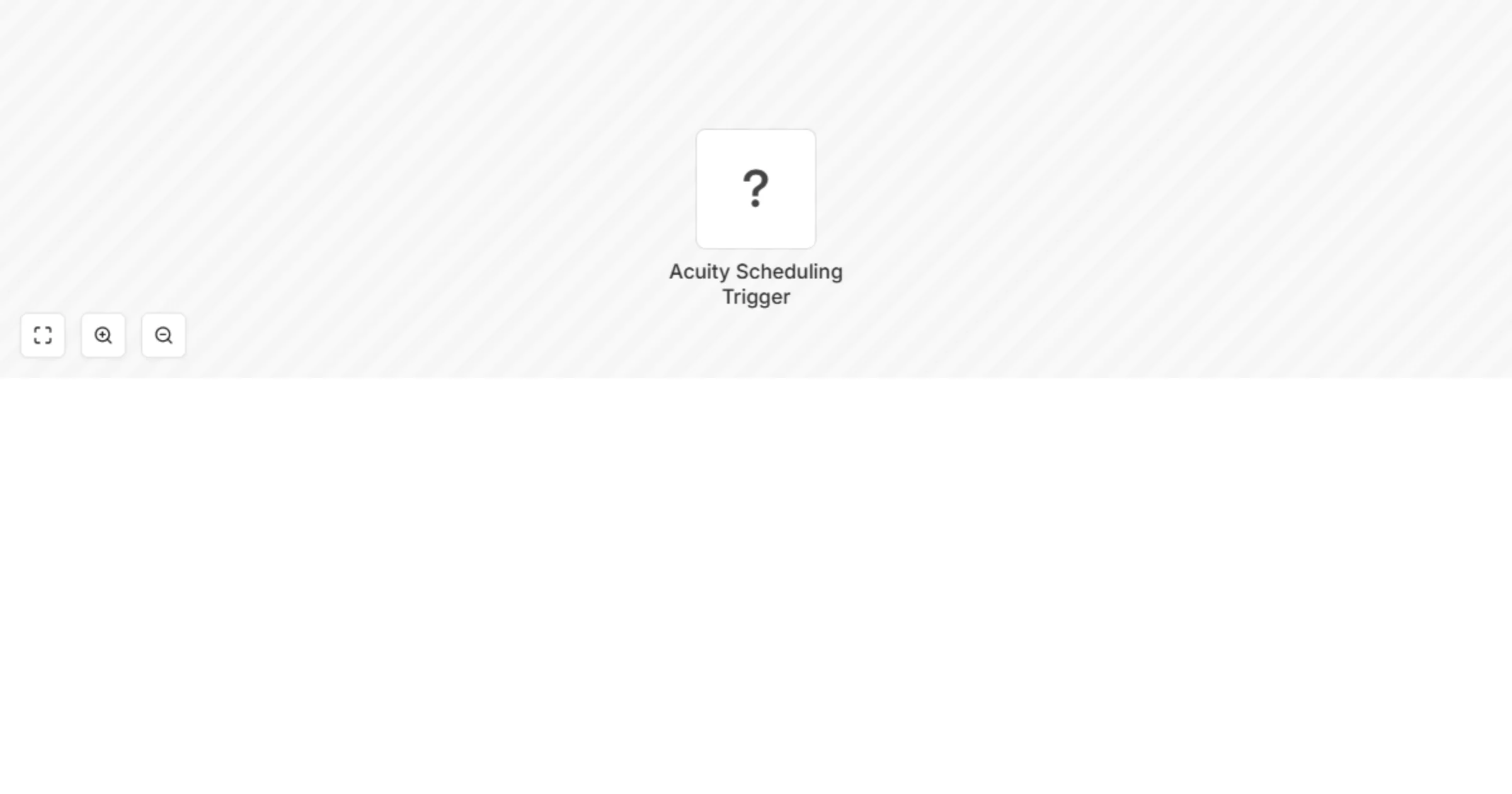 Workflow preview: Receive updates on appointments via Acuity Scheduling