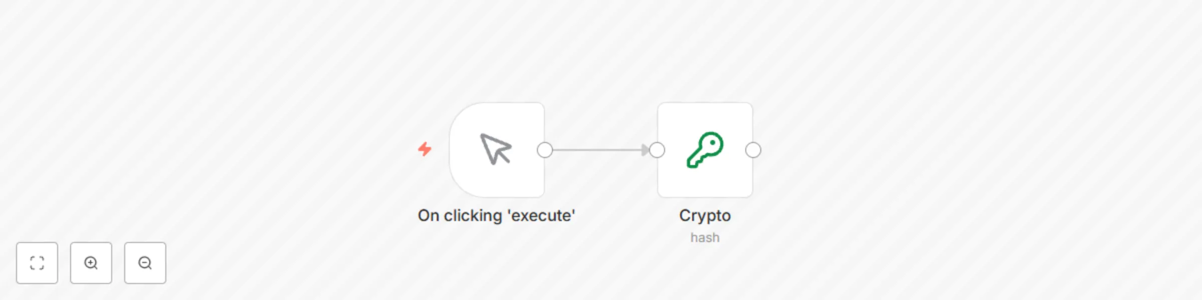 Encrypt some data using the crypto node preview