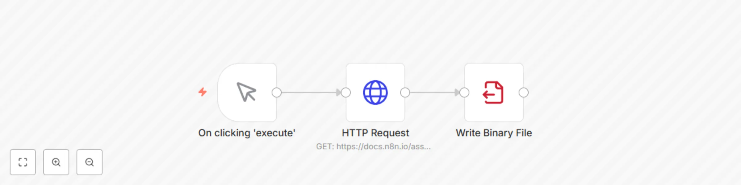 Workflow preview: Write a file to the host machine