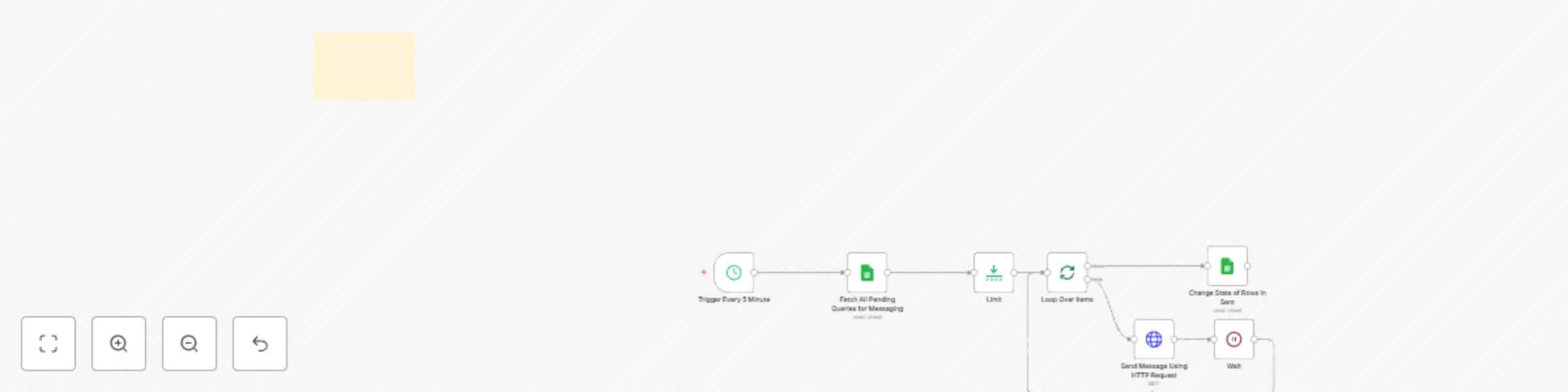 Send bulk WhatsApp messages from Google Sheets using WasenderAPI preview