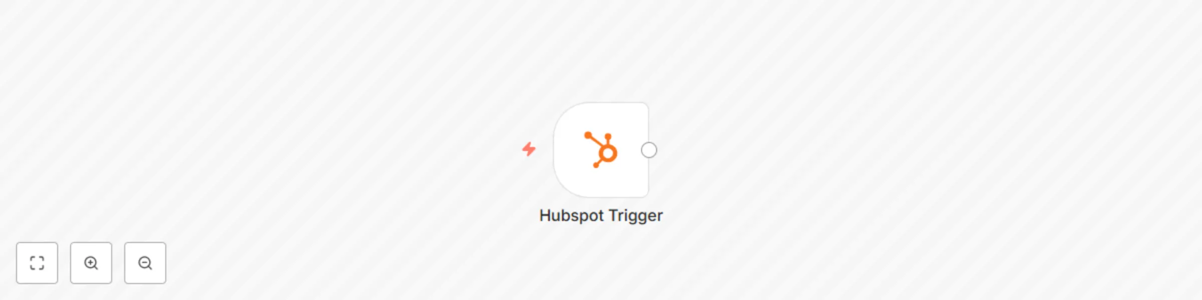 Workflow preview: Receive updates from HubSpot on a new contact creation