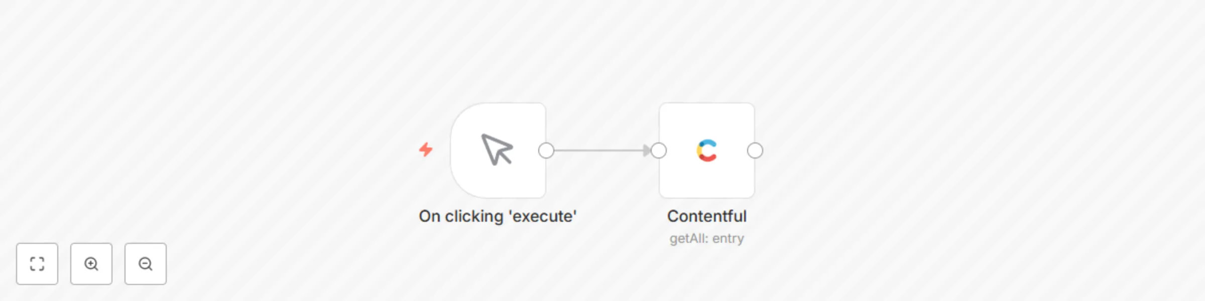 Workflow preview: Get all the entries from Contentful