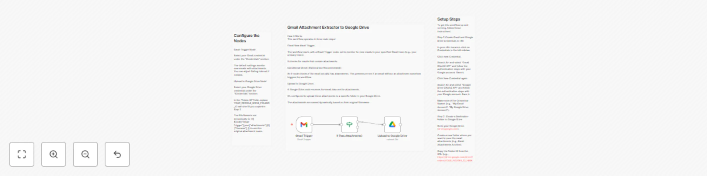 Automatically save Gmail attachments to Google Drive preview