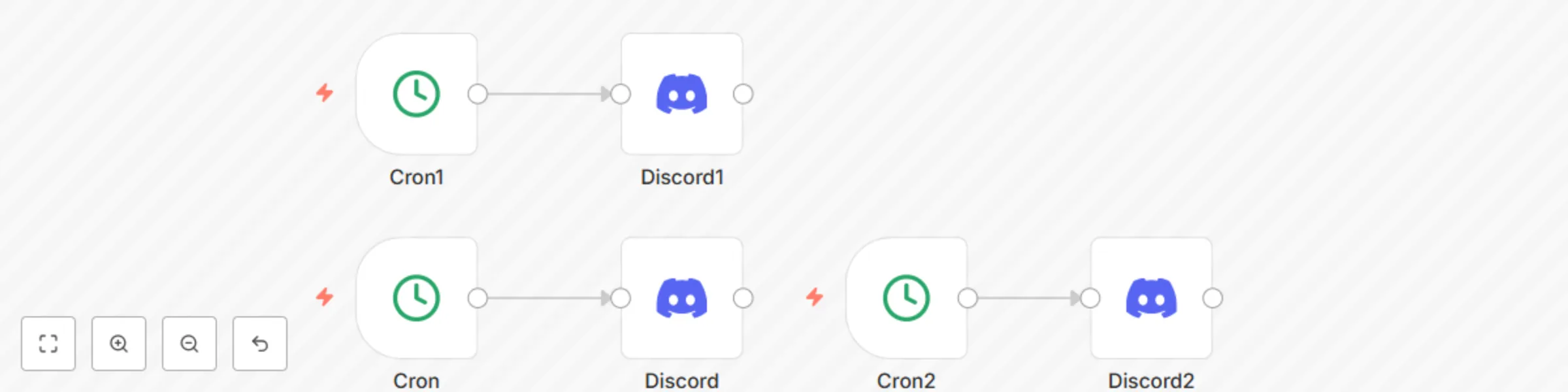 Workflow preview: Send memes via Discord