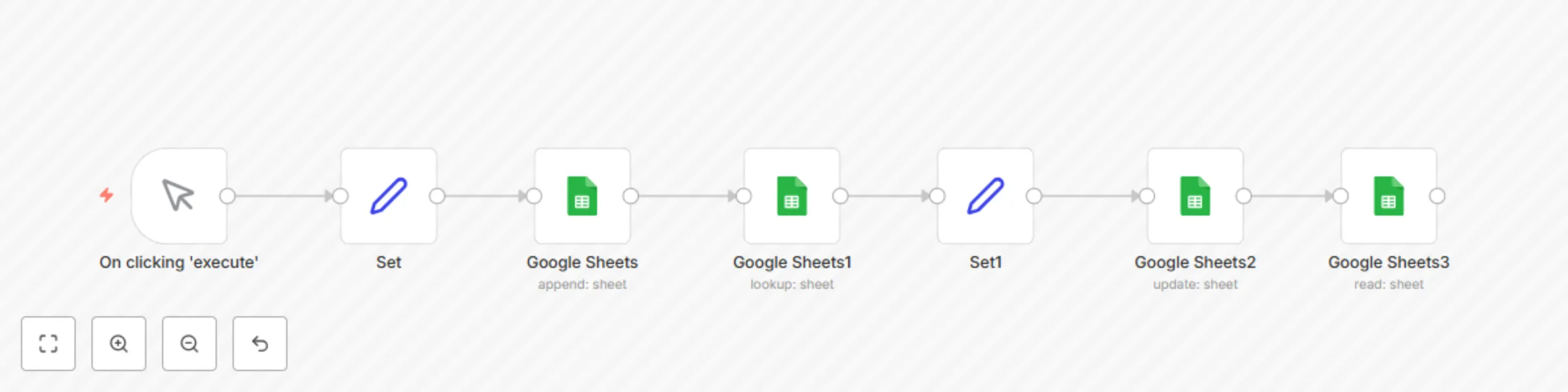 Transform data in Google Sheets preview