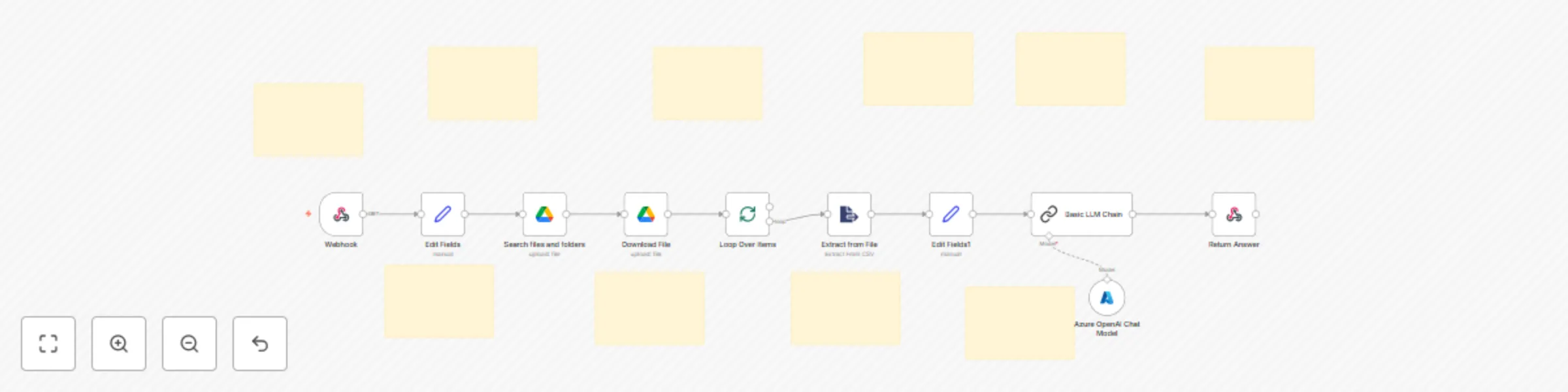 Client FAQ bot with RAG using Google Drive PDFs & Azure GPT-4o-mini preview