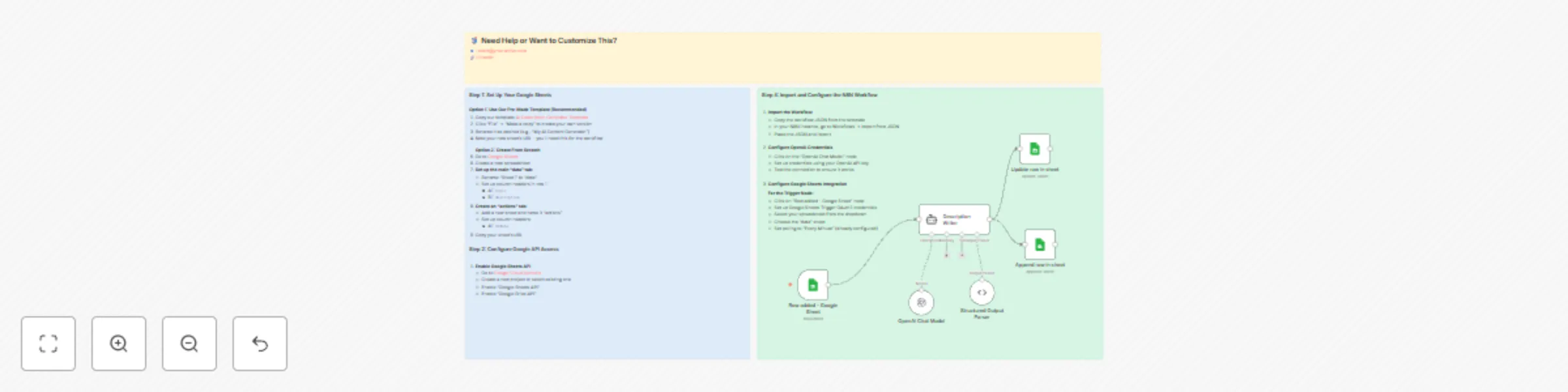 Generate AI descriptions for new Google Sheets entries with GPT-4.1-mini preview