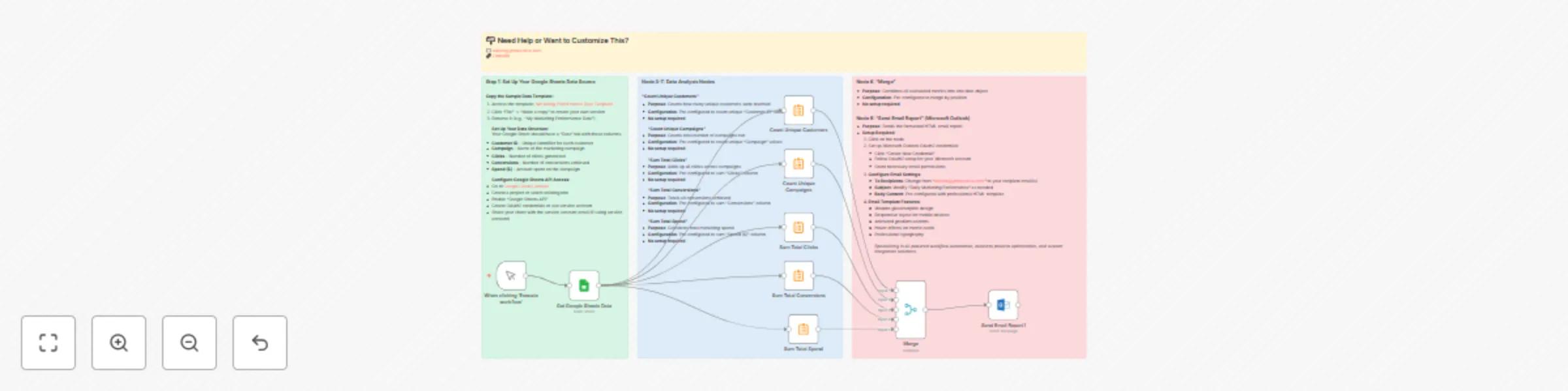 Automated marketing performance email reports with Google Sheets & Outlook preview