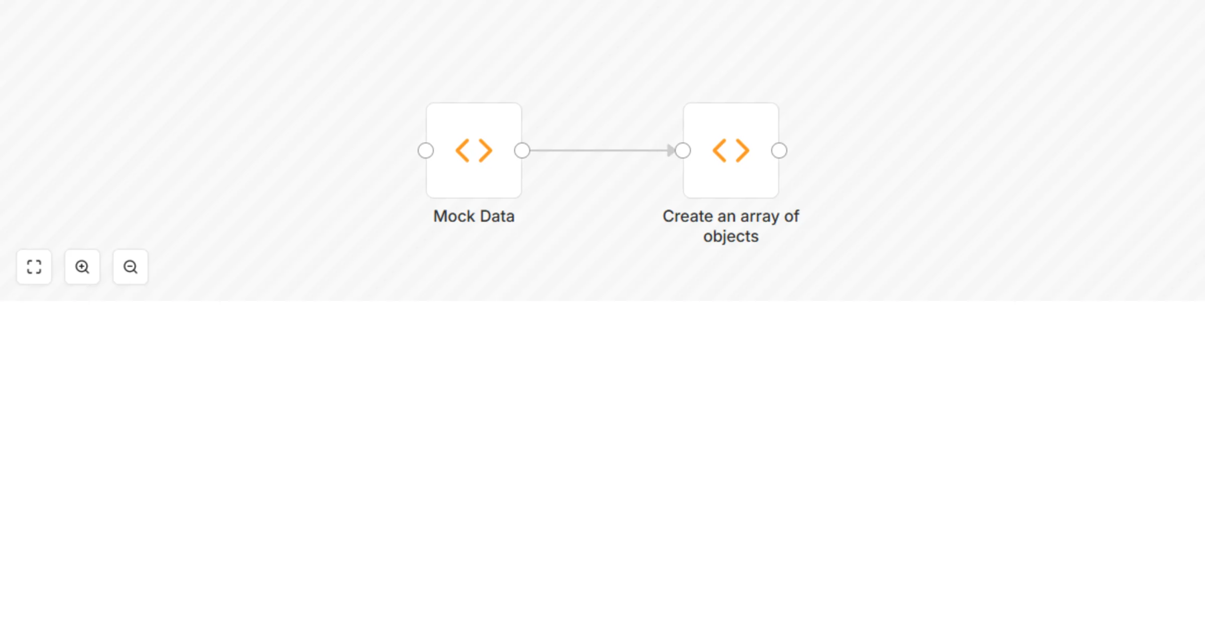 Create an array of objects preview