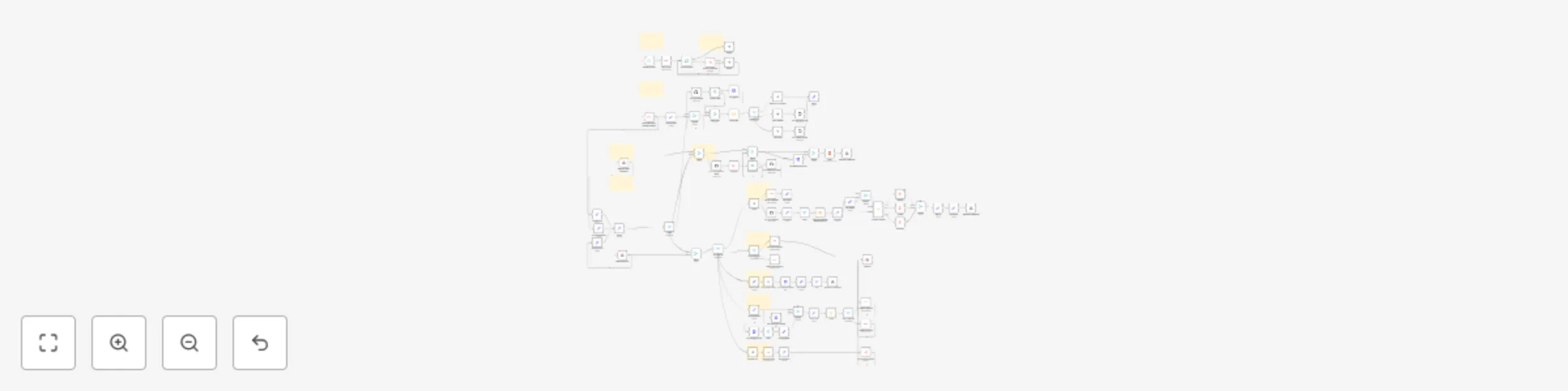 Workflow preview: GitHub workflow version control dashboard with commit history and rollbacks