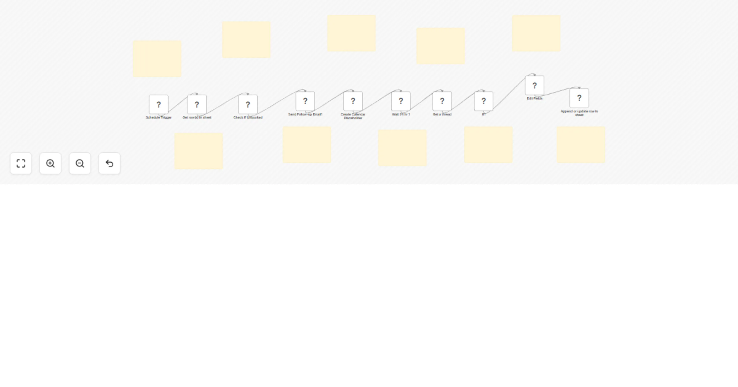 Automated lead follow-up system with Gmail, Google Calendar & Sheets sync preview