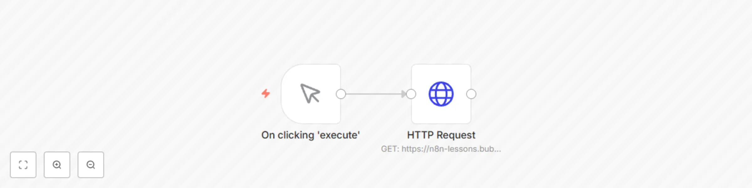 Workflow preview: Access data from bubble application
