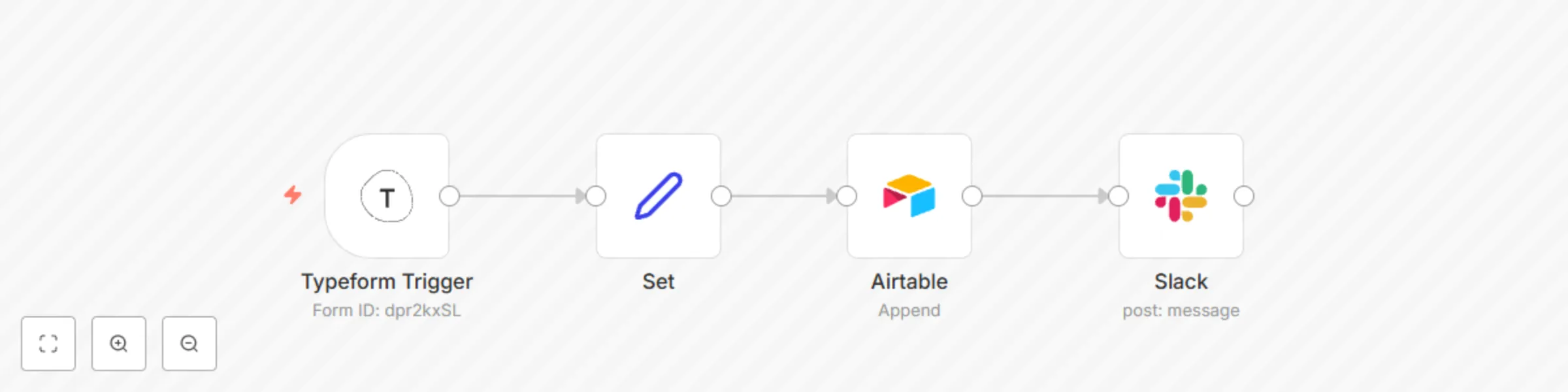 Store responses from Typeform into Airtable preview