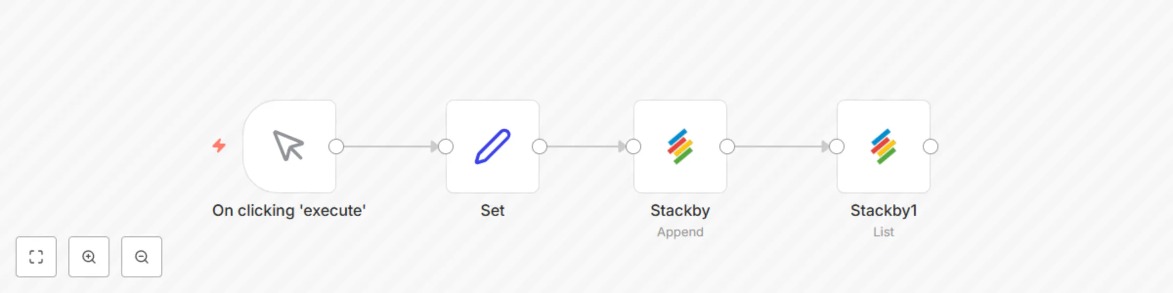 Insert and retrieve data from a table in Stackby preview