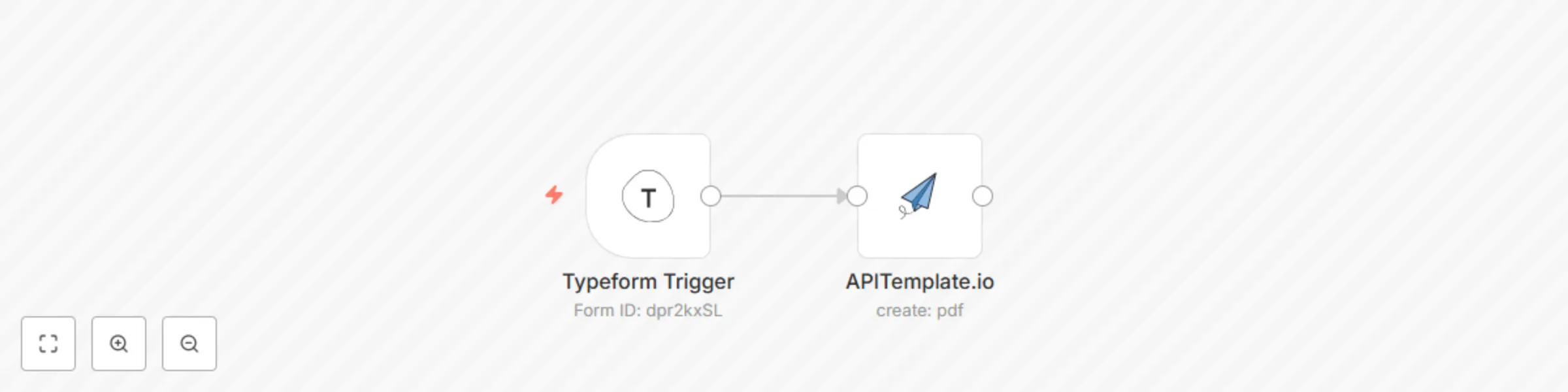 Create an invoice based on the Typeform submission preview